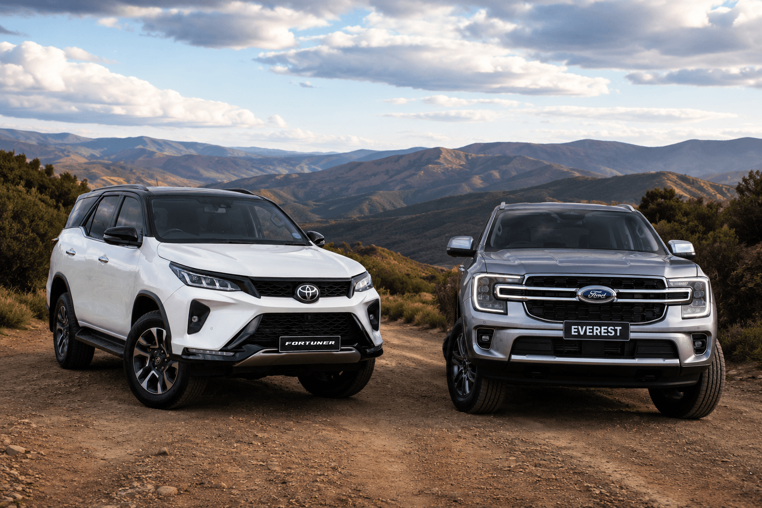 Ford Everest vs Toyota Fortuner (2026)