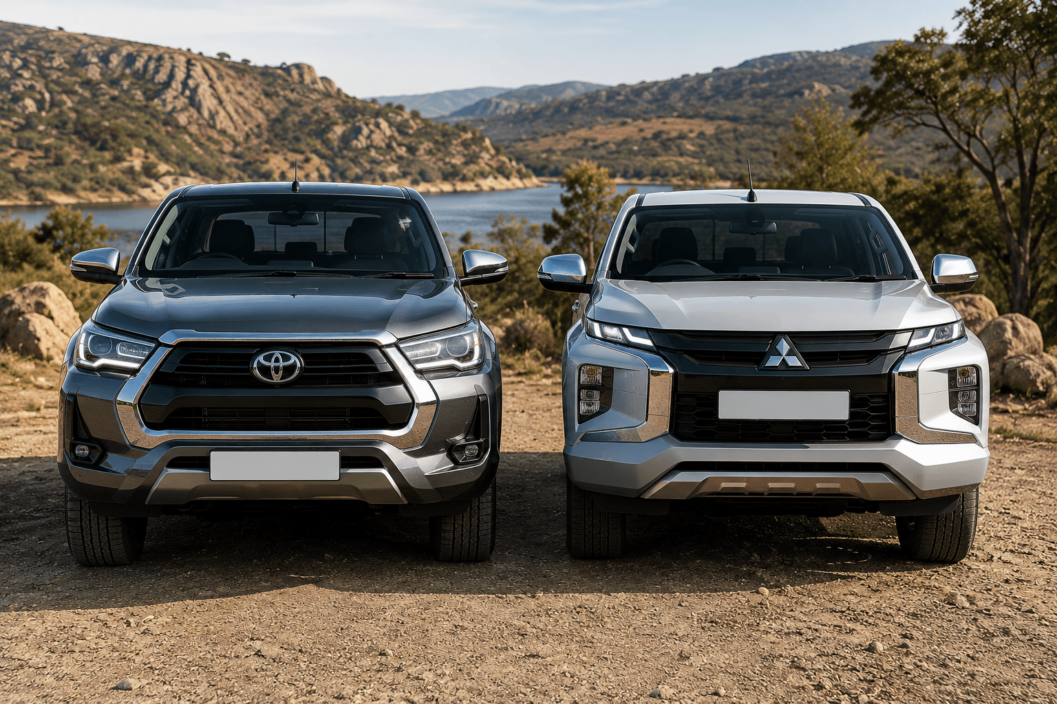 Toyota Hilux (2025) vs Mitsubishi Triton (2026)