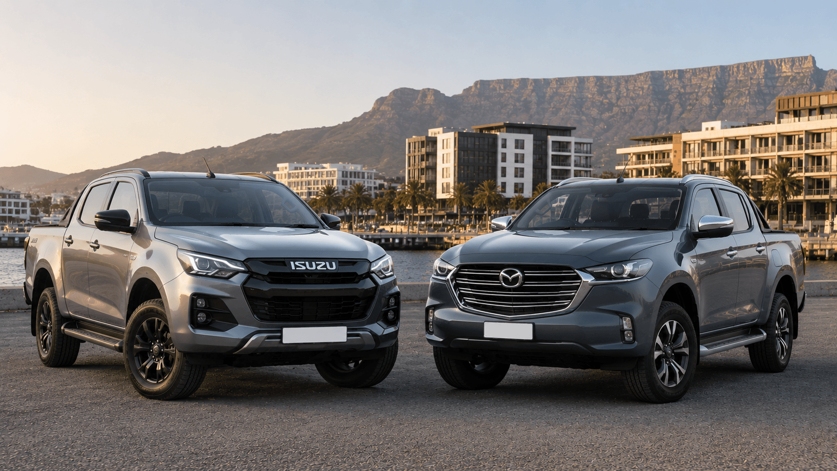 Isuzu D-Max (2025) vs Mazda BT-50 (2024)