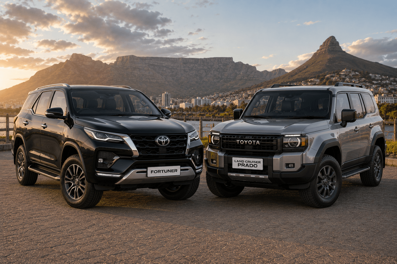 Toyota Fortuner (2025) vs Toyota Land Cruiser Prado (2026)