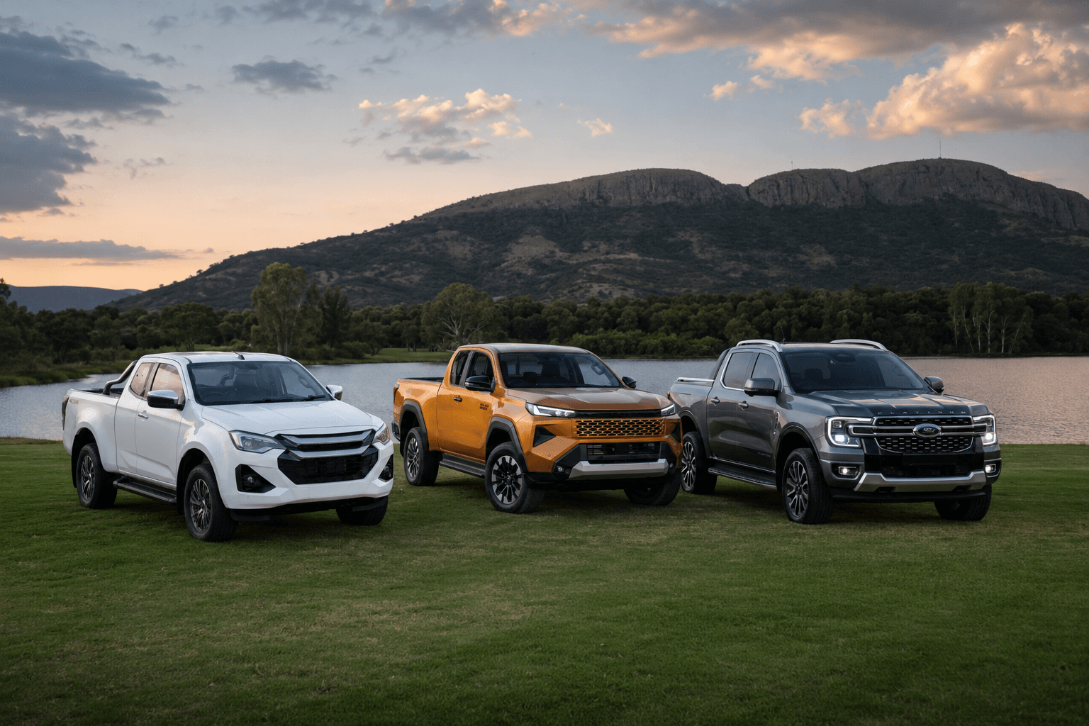 Toyota Hilux vs Ford Ranger vs Isuzu D-Max (2026): the double-cab decision