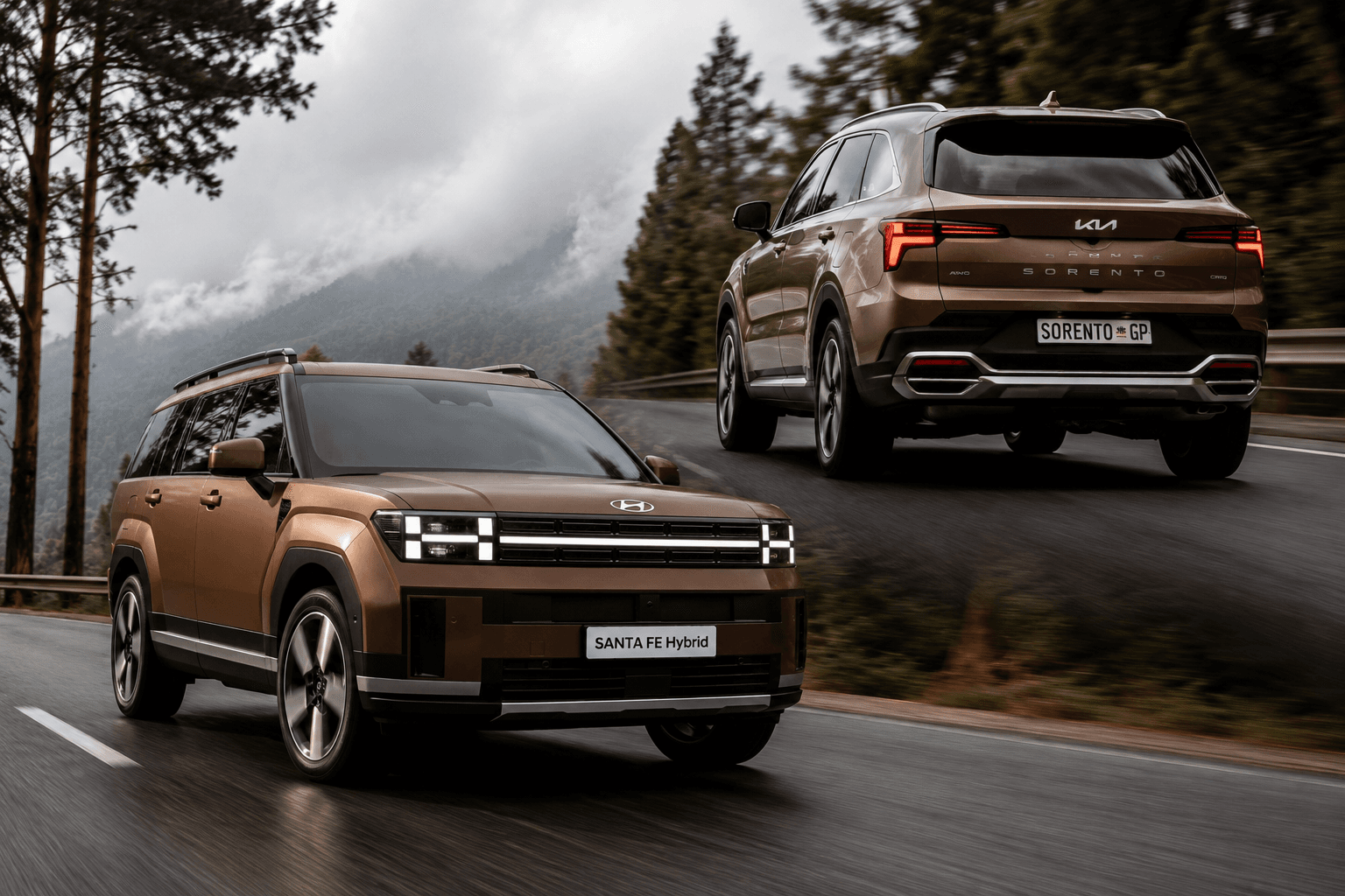 Hyundai Santa Fe vs Kia Sorento: the Korean 7-seater sibling battle