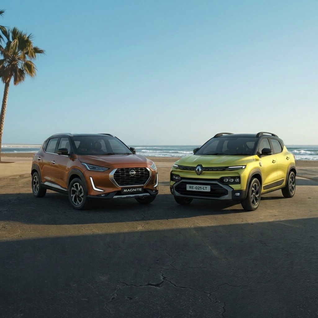 Nissan Magnite vs Renault Kiger (2026): Which Is Cheaper Used?