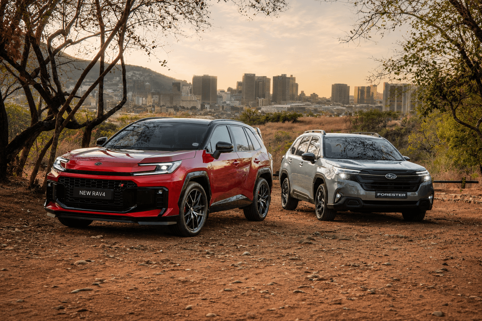 Subaru Forester vs Toyota RAV4 HEV: the sensible family SUV test